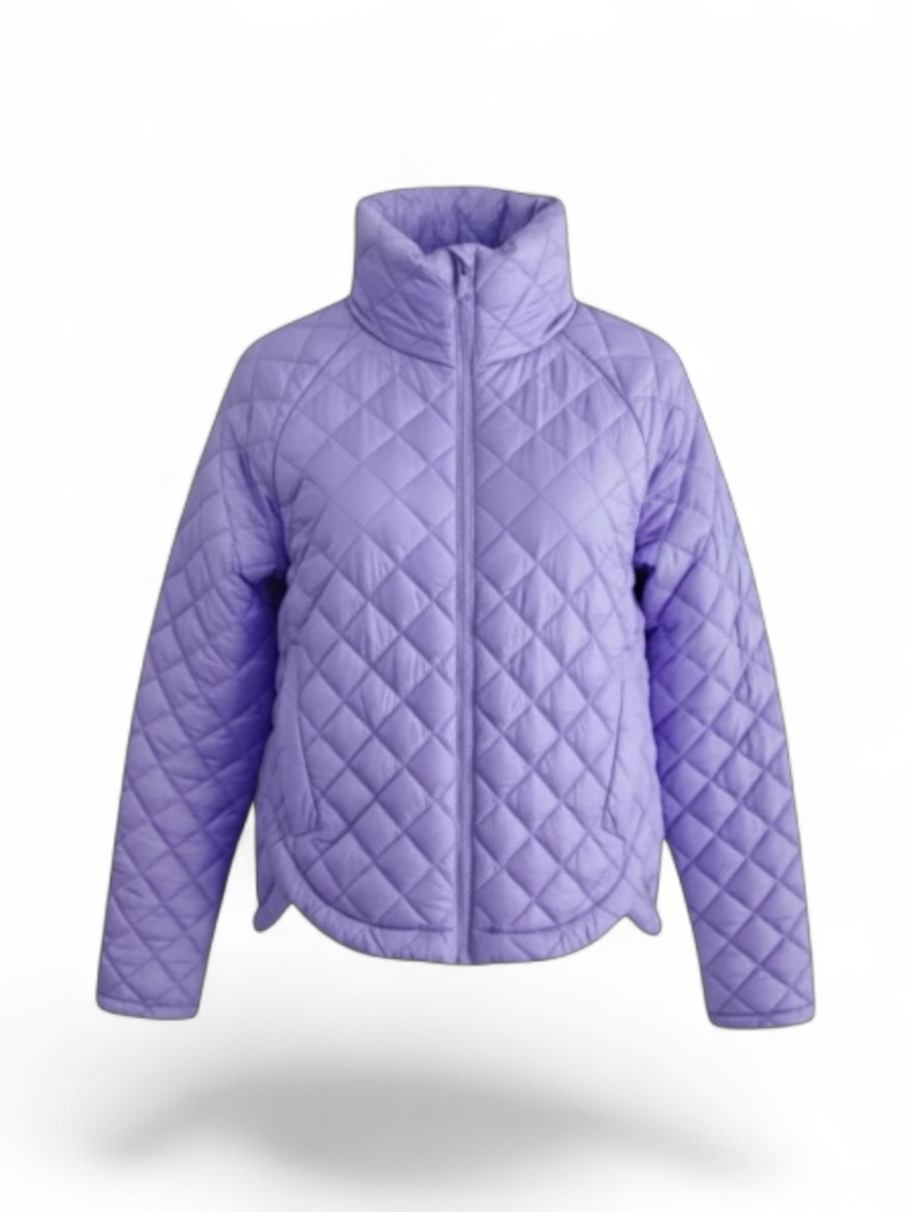 RARE Athleta Whisper Featherless Puffer Jacket Madeira Purple XL NWOT - Picture 5 of 10
